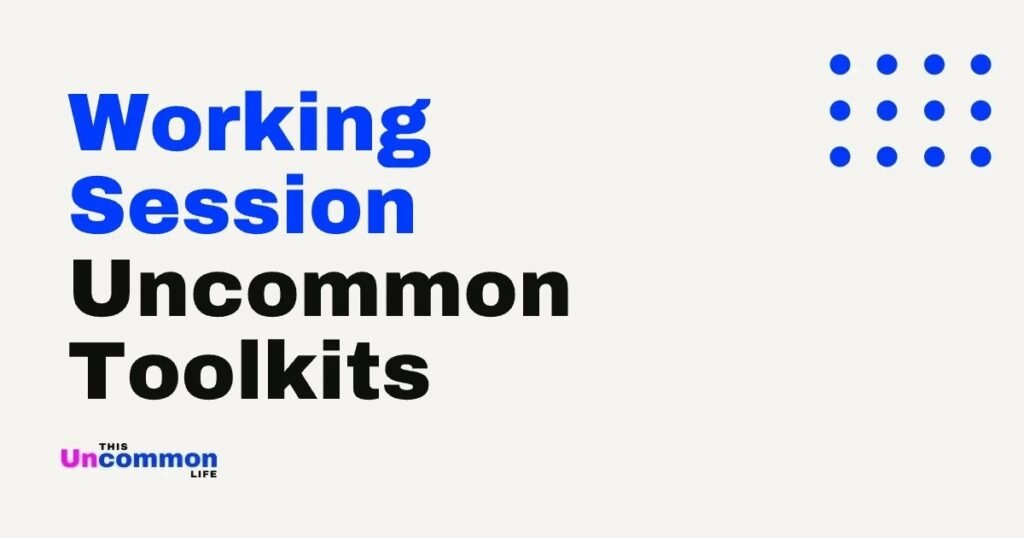 Toolkit Working Session, Uncommon Toolkits product card